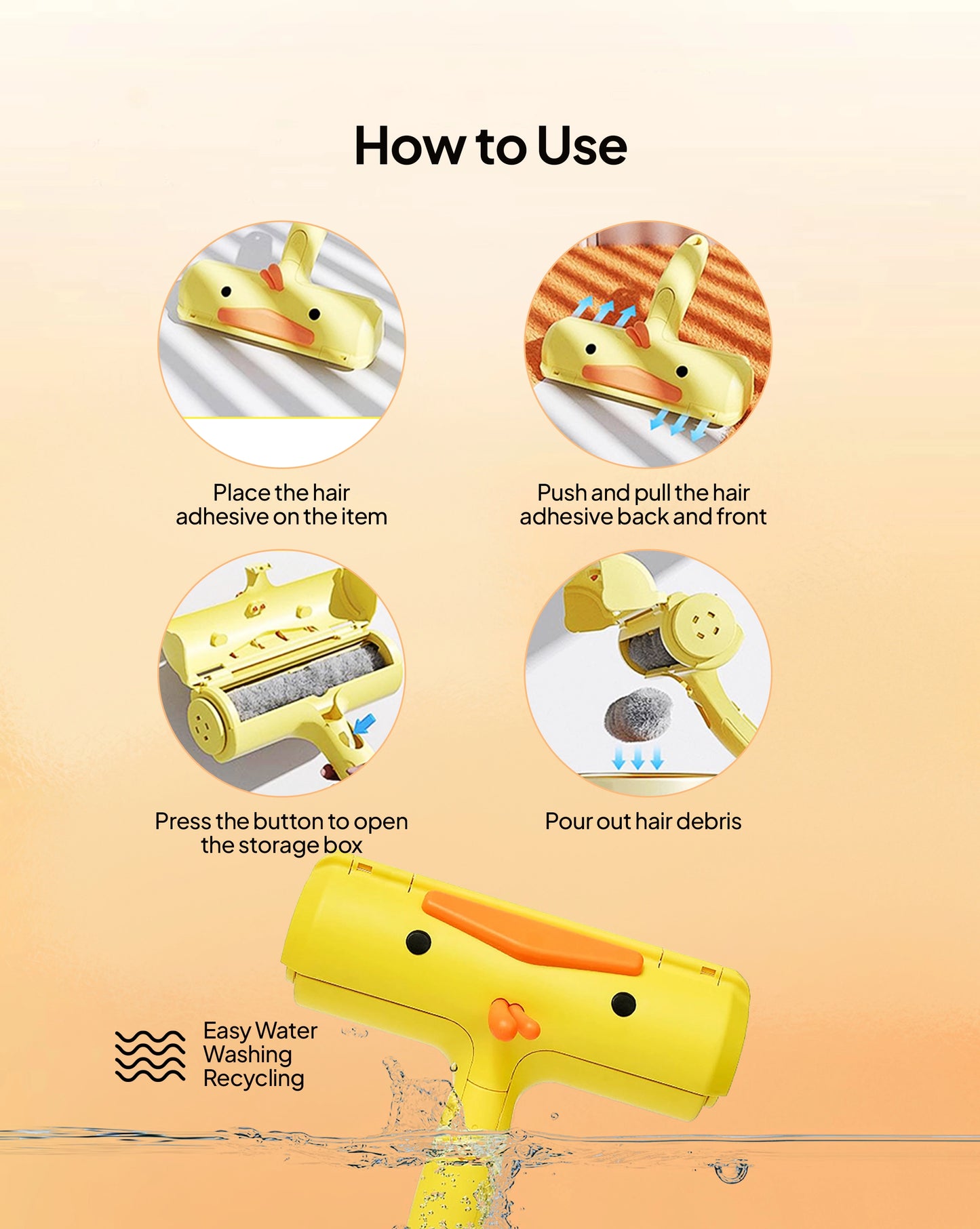 Little Yellow Duck Hair Roller™